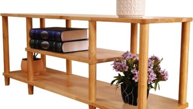 Our Honest Take: Solid Oak TV Table Cabinets for Home AV Gear