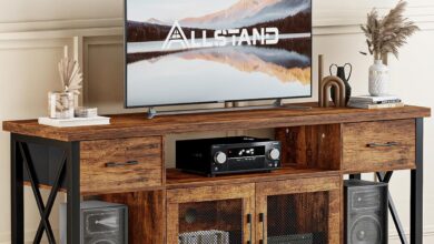 Our Take on the Sturdy 65″ Farmhouse TV Stand with Storage