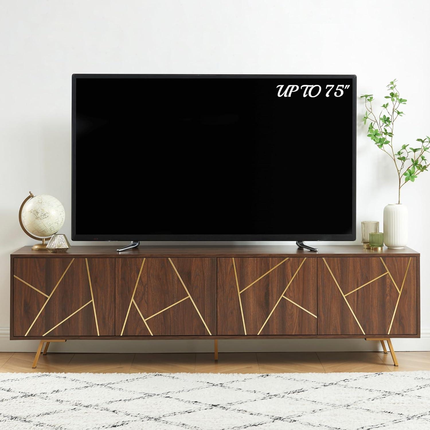 Why We Chose the EDYO LIVING Mid Century TV Stand for Ours