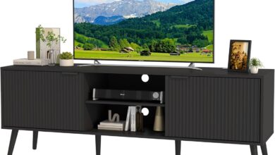 Our Honest Take on the Sleek Mid-Century Modern TV Stand with Extras