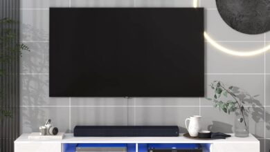 Why We Love the BAMACAR 85″ LED TV Stand with Storage