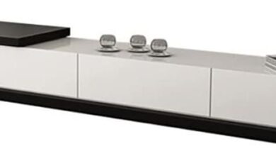 Our Take on the MADALIAN TV Rack: Stylish and Spacious Media Console