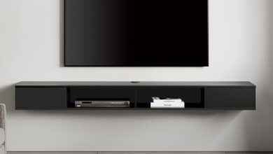 How We Transformed Our Space with the WAMPAT 70″ Floating TV Stand