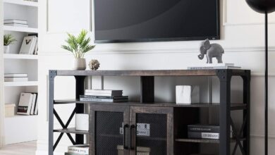 OKD Industrial Rustic TV Stand Review: Sturdy, Stylish, Easy Build