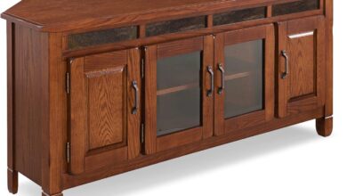 Our Honest Take on the Leick Rustic Oak Corner TV Console