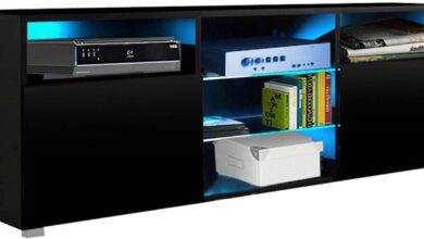 How We Organized Our Space with This Stylish White TV Stand