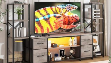 How Our LED TV Stand Blends Style, Storage, and Smart Charging