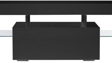 Our Take on the 51-Inch TV Cabinet with RGB LED and Storage Space