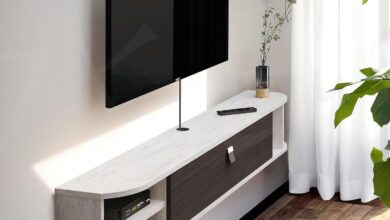 How We Transformed Our Space with Pmnianhua’s Floating TV Console