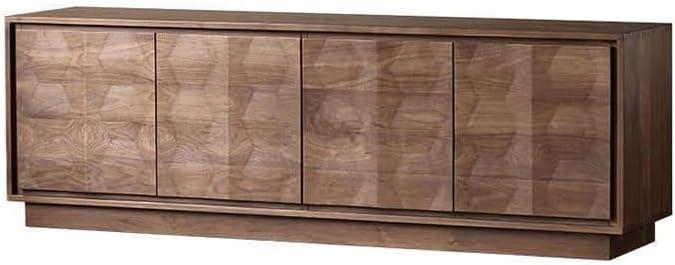 How We Found Stylish Storage in This Walnut TV Console Unit