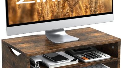 How We Organize Our Desk with Zimilar’s 2-Tier Monitor Riser