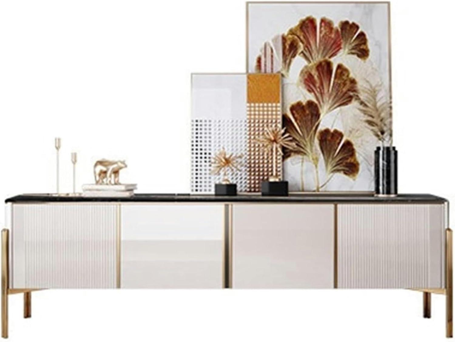 How We Organized Our Living Room with This Modern TV Stand