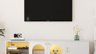 Our Honest Take on the Bonzy Home LED TV Stand for Large TVs