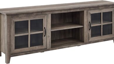 Why We Choose the Walker Edison Portsmouth Classic TV Stand