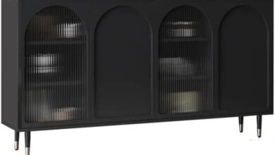 How We Organized Our Space with the GYLXW Durable TV Stand