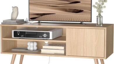 Why We Love the Cozy Castle TV Stand for Our Living Spaces