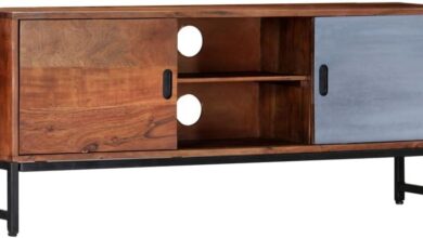 Bringing Vintage Vibes and Sturdy Style to Our Entertainment Space