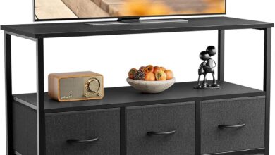 DUMOS TV Stand Dresser Review: Stylish Storage Meets Sturdy Design