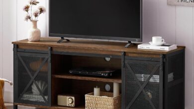 Stylish Storage and Strength: Exploring the HOMISSUE TV Stand