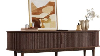 Fluted Elegance and Storage: A Fresh Look at LINSY HOME TV Stand