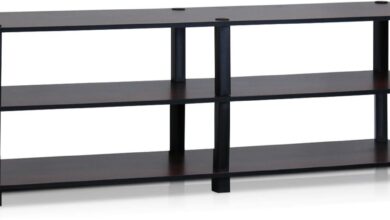 Furinno Turn-S-Tube TV Stand: Easy Setup Meets Sturdy Style