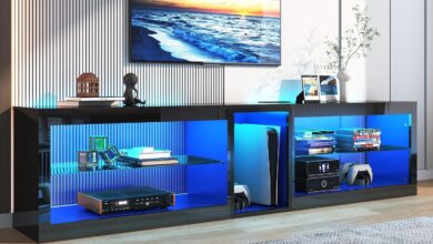 Elevate Living Rooms with Vinctik 6&Fox LED TV Stand’s Glow