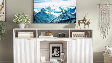 Maupvit Fluted TV Stand Review: Stylish Storage Meets Strong Support