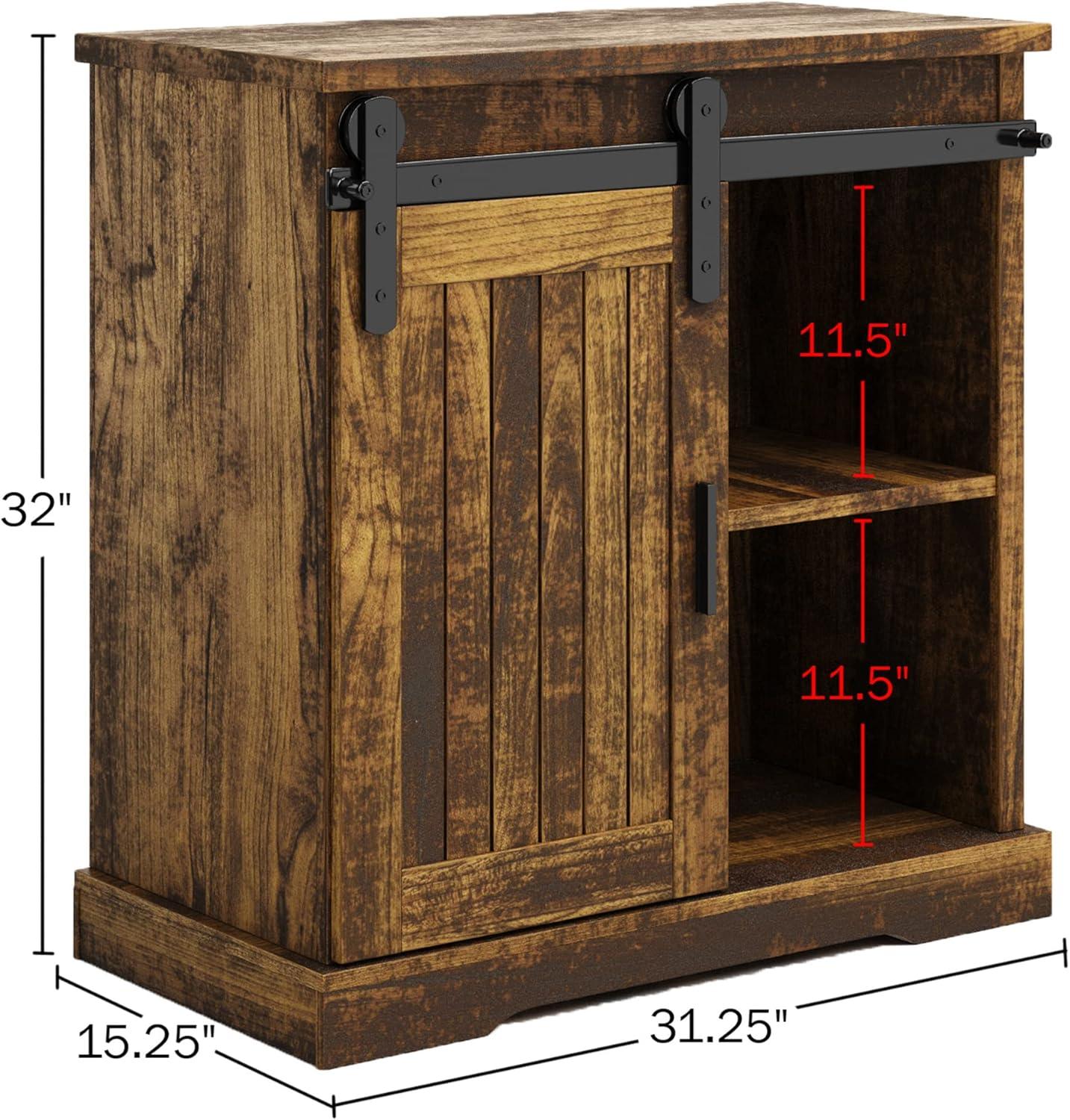 Elevate Living Spaces with Lavish Home's Rustic TV Stand
