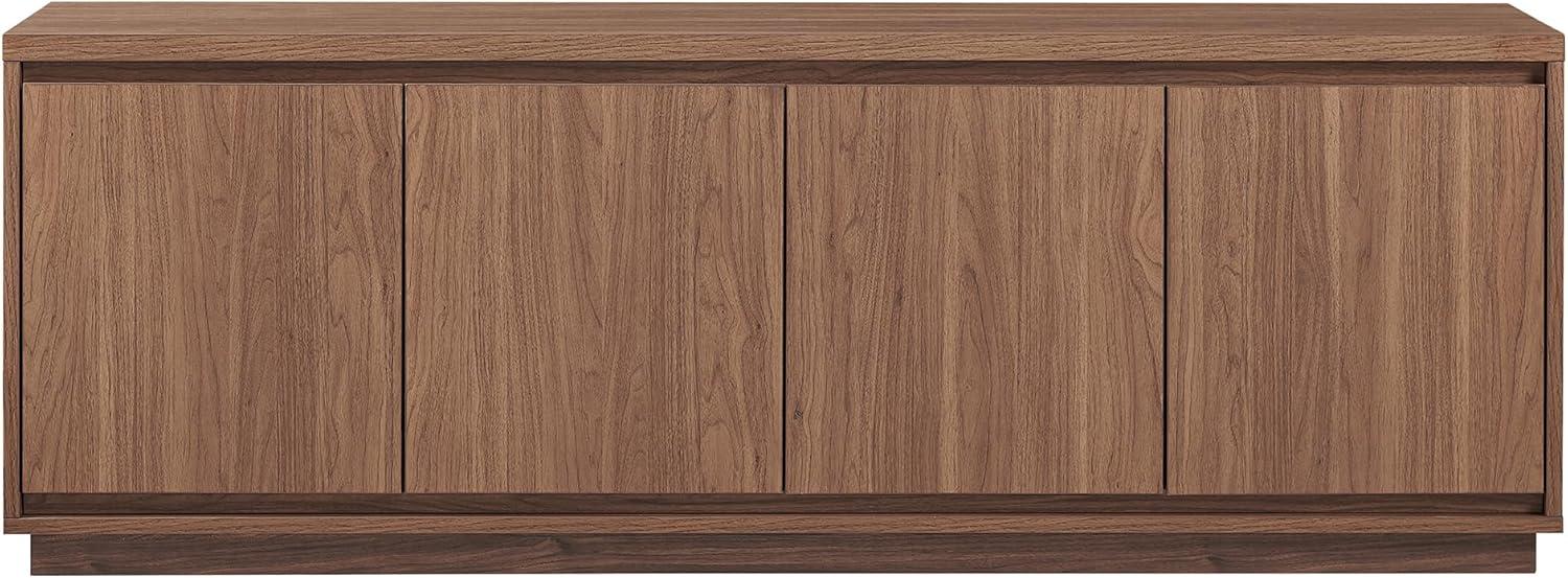 Our Take on the Henn&Hart ‍Presque Walnut TV stand: Stylish & Strong