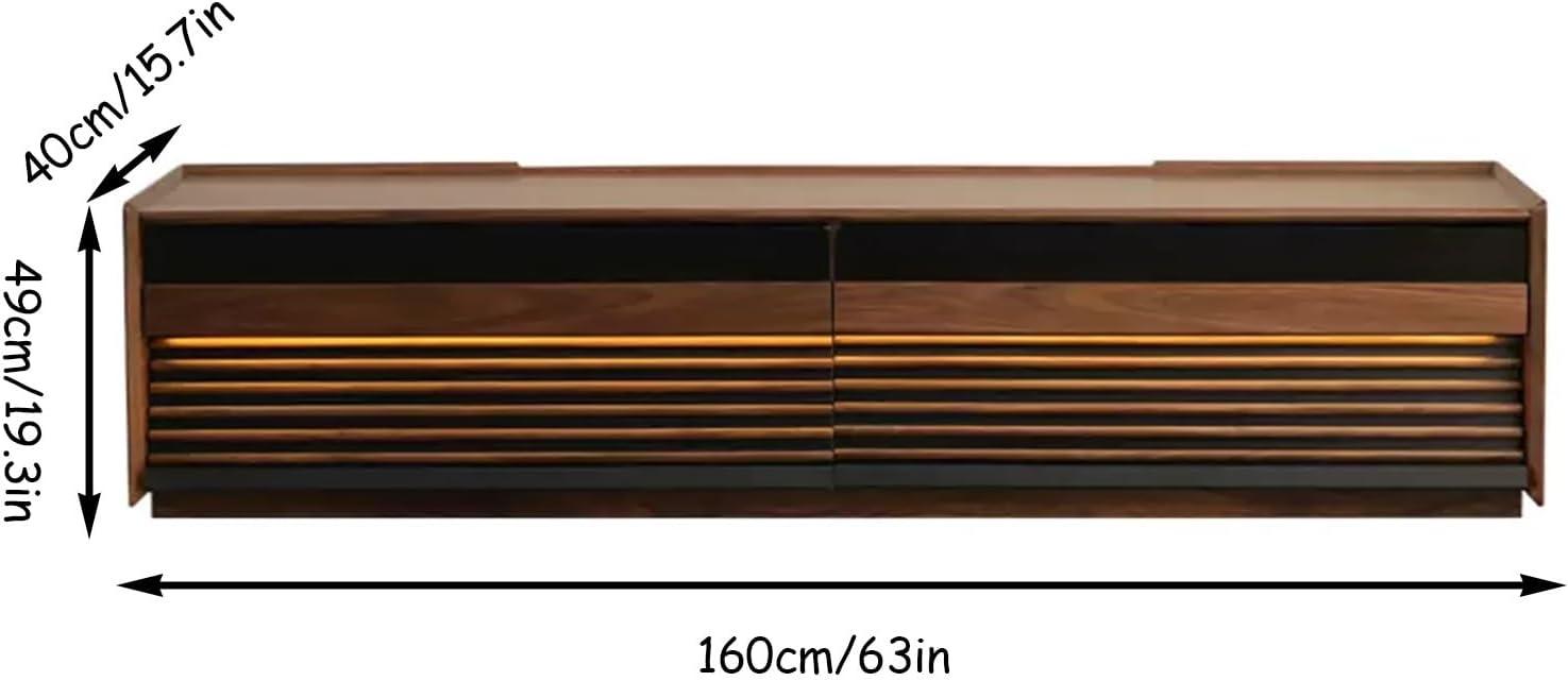 How We Feel About the JIAOCKJIAO LED TV Stand's Design & Storage