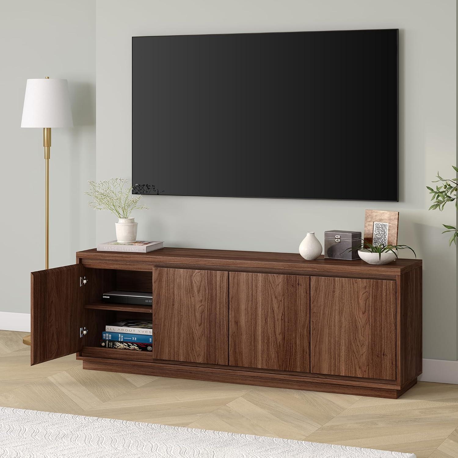 Our Take on ⁢the Henn&Hart ‍Presque Walnut TV Stand: Stylish & Strong