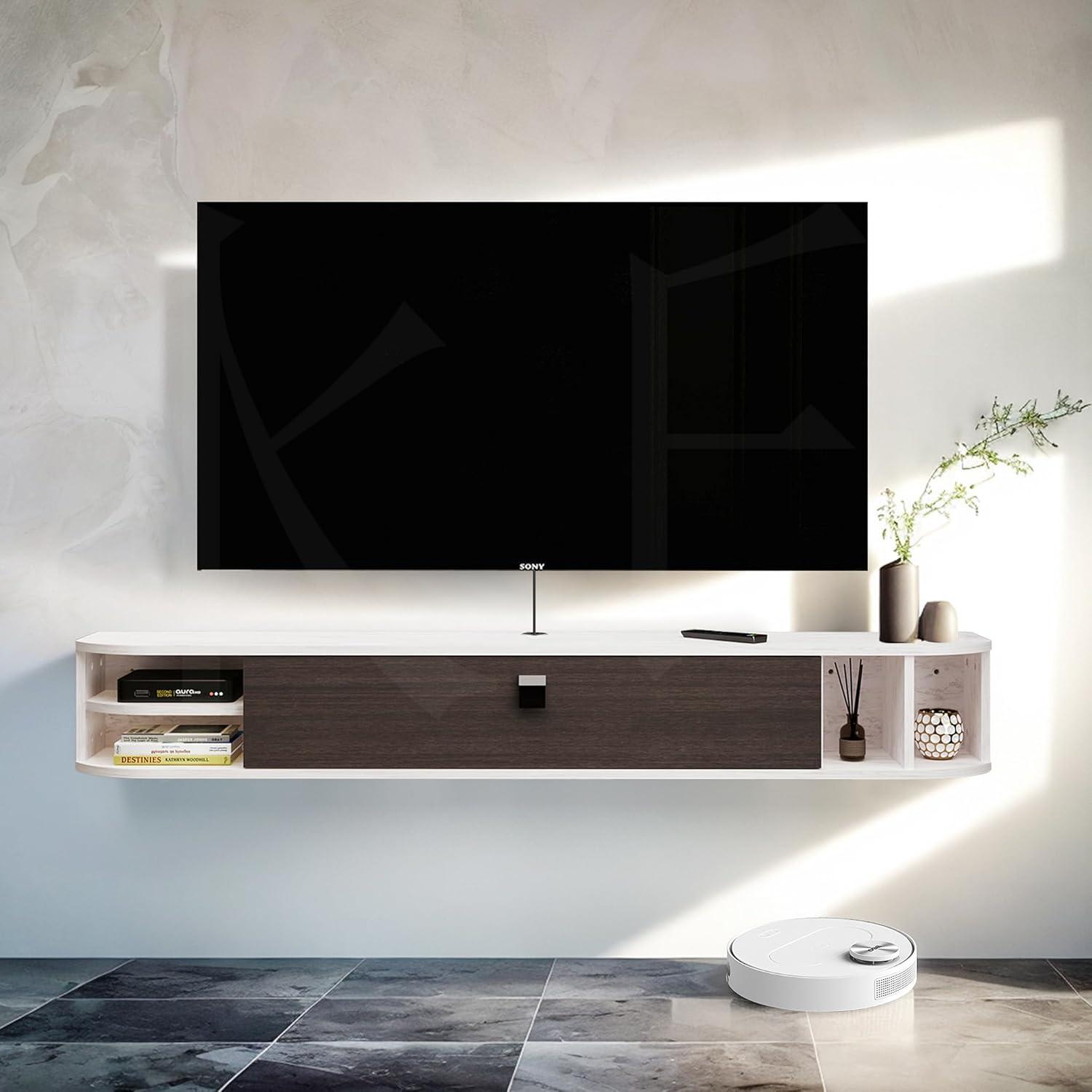 How⁣ We‍ Transformed Our Space with Pmnianhua's Floating TV Console