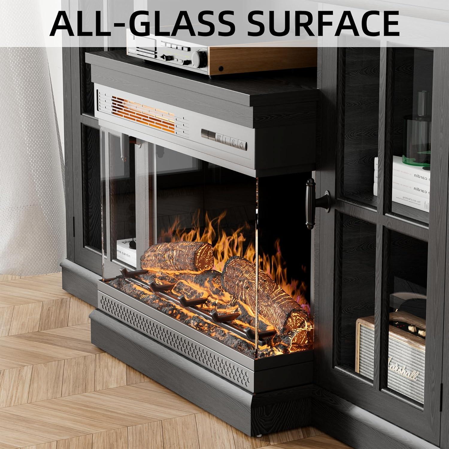 Our​ Take on the ‌YESHOMY Glass Fireplace ‍TV Stand: Stylish & Sturdy