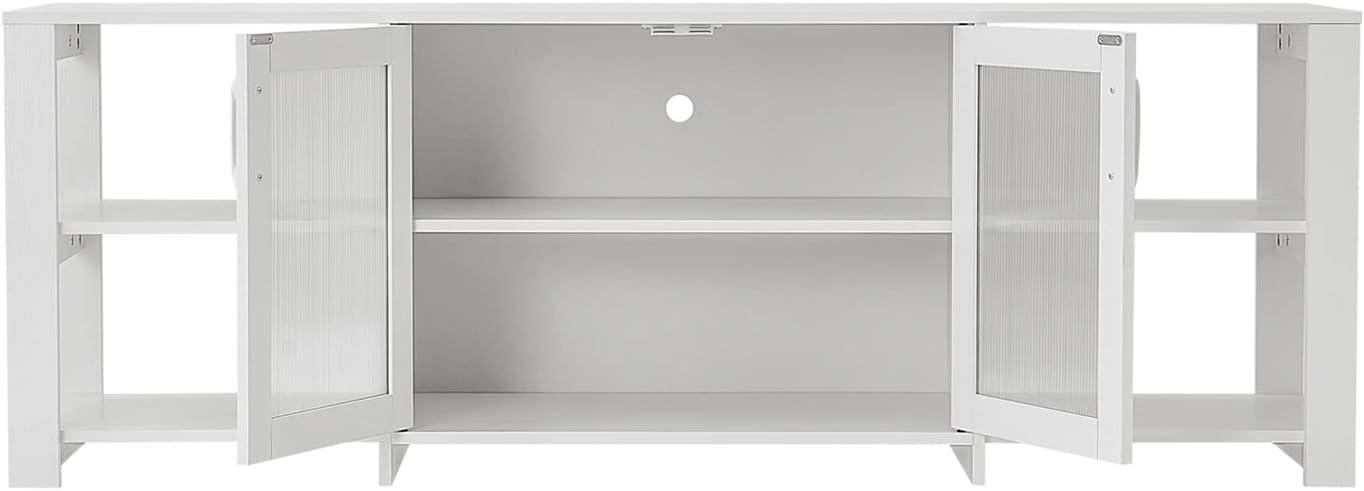 Our Take on the Panana White⁢ TV Stand: Stylish Storage & Stability