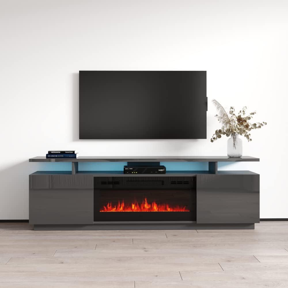 Eva Kbl Tv Stand With Fireplace Your Living Room Layout