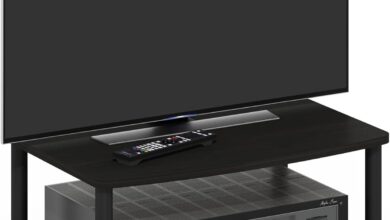 Furinno Turn N Tube Tv Riser Stand For Your Compact Setup