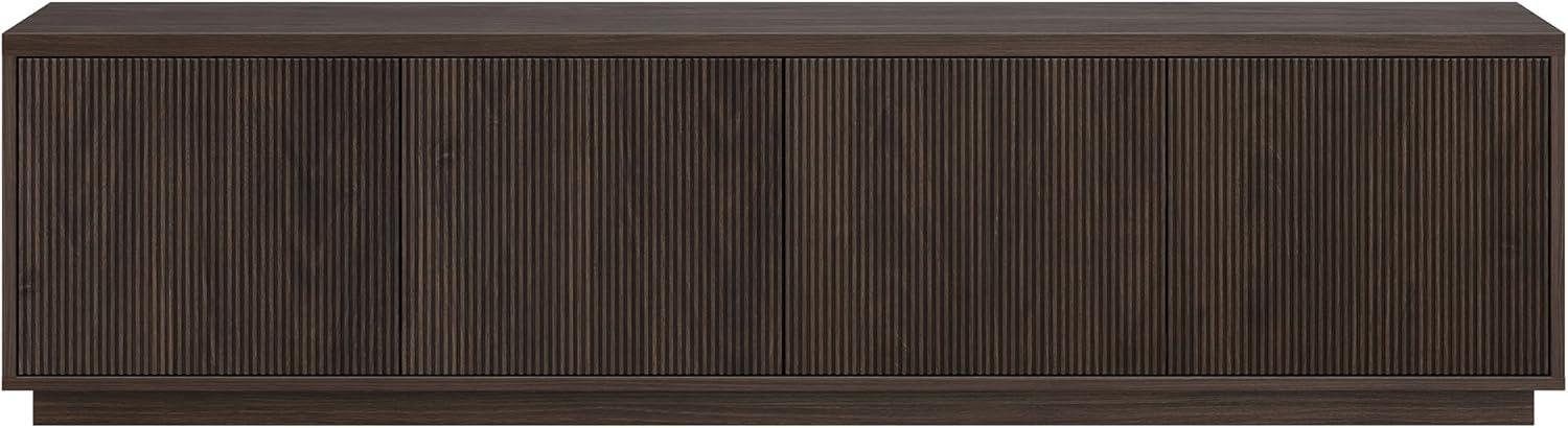 henn&Hart Fluted TV⁢ Stand helps keep your living room tidy