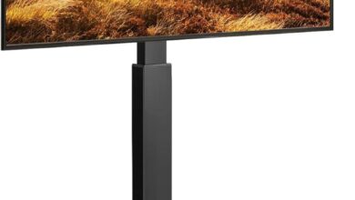 Rolling Floor Tv Stand Mobile Tv Cart Fits Your Space