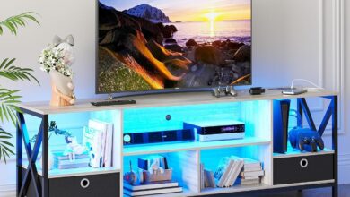 Skktkt Tv Stand How It Fits Your 75 Tv Setup