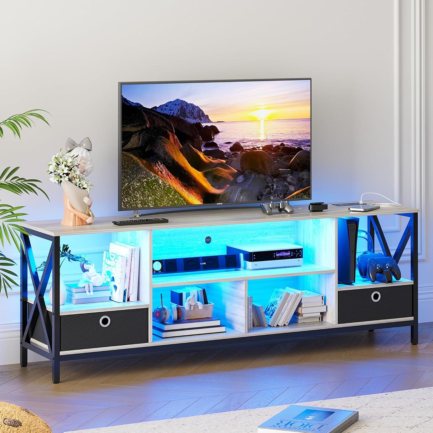 SKKTKT​ TV Stand: how it fits your 75