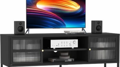 Tv Stand For 55 60 Inch Tv Metal Cabinet For Your Room