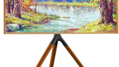 Upgravity Easel Tv Stand How It Fits Your Space