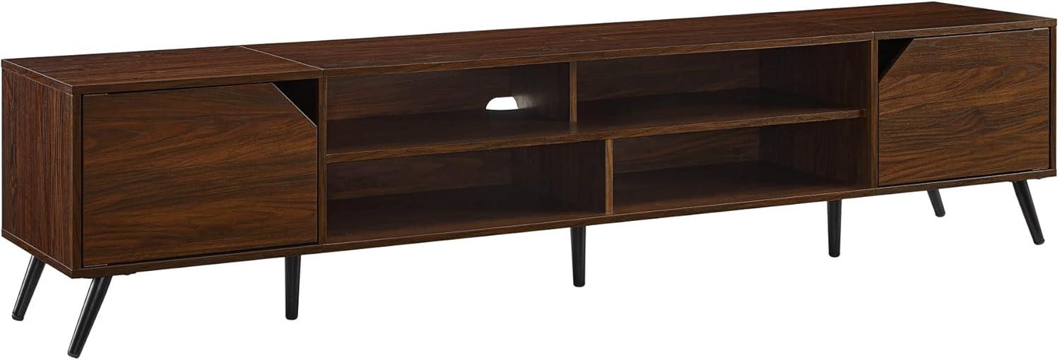 Walker Edison Nora Modern Open Shelf Tv Stand For Your Space