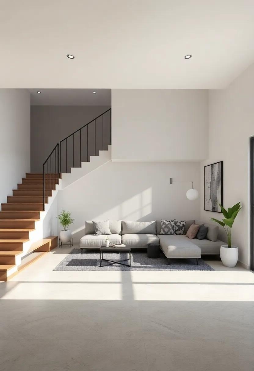 Transforming Unused Space: Creative Modern Living Rooms Under Stairs Transforming Unused Space: Creative Modern Living Rooms Under Stairs