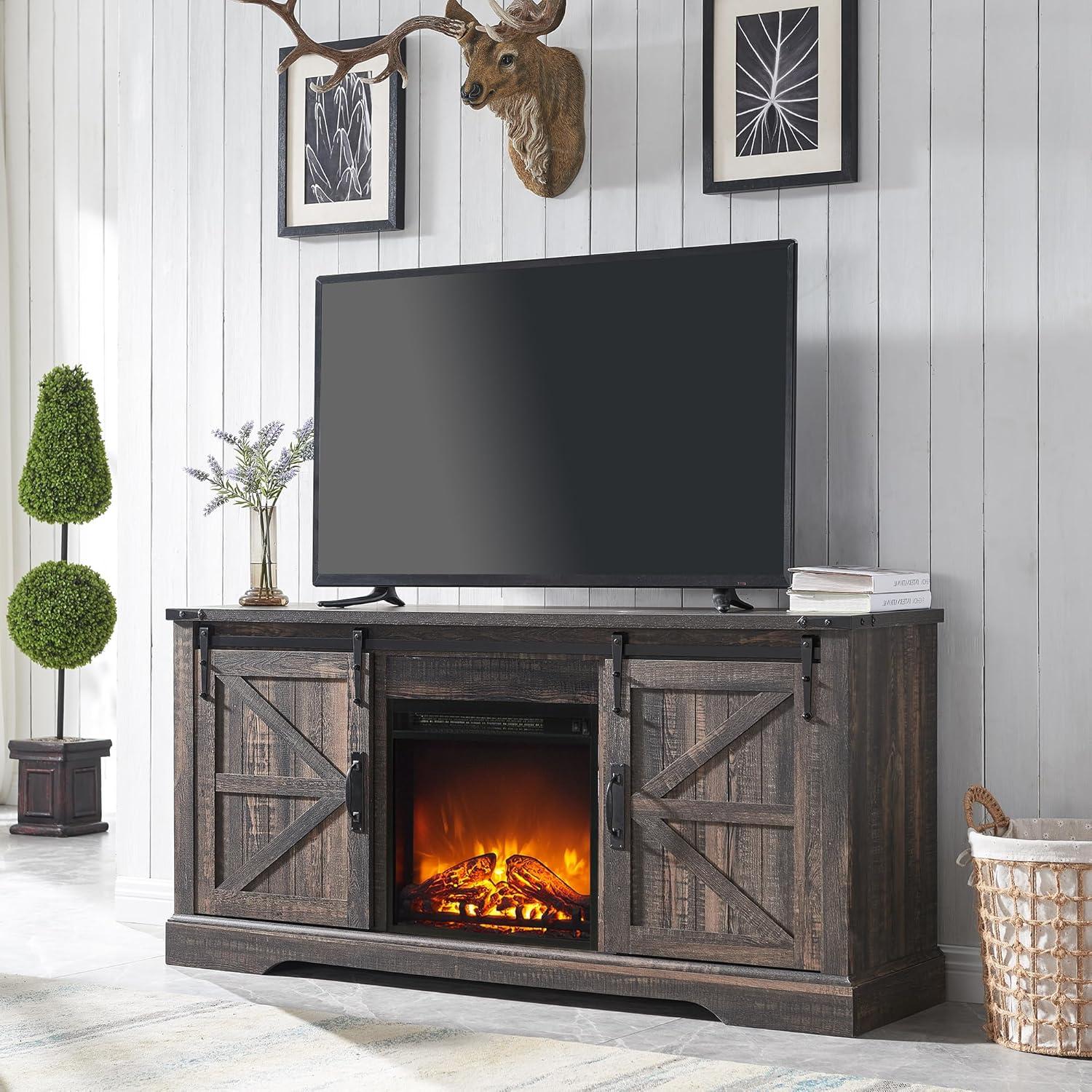 Cozy Up Our Living Room with the OKD Farmhouse TV Stand