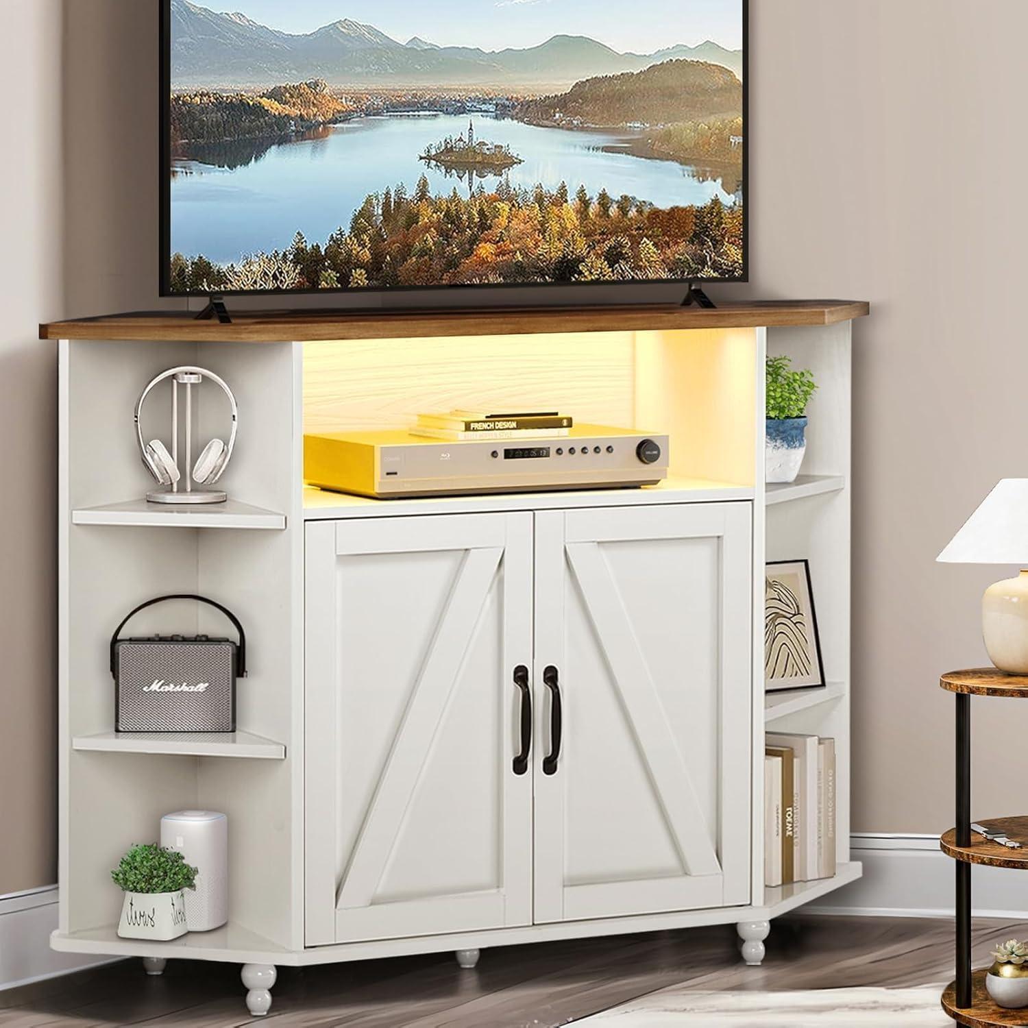 Our Take on the 4 EVER WINNER Corner TV Stand: Style Meets Function