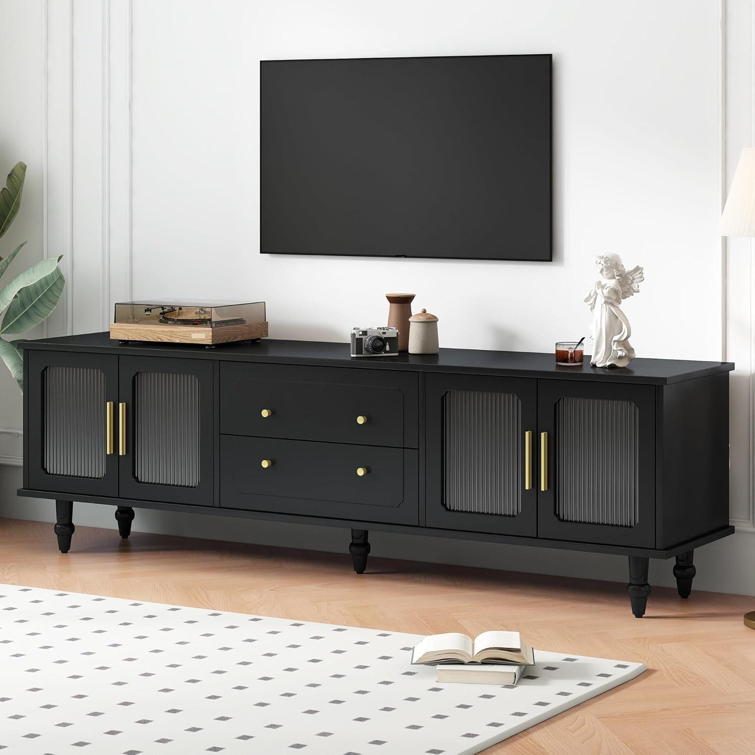 Why We Love This Modern Retro TV Stand for Our Living Room