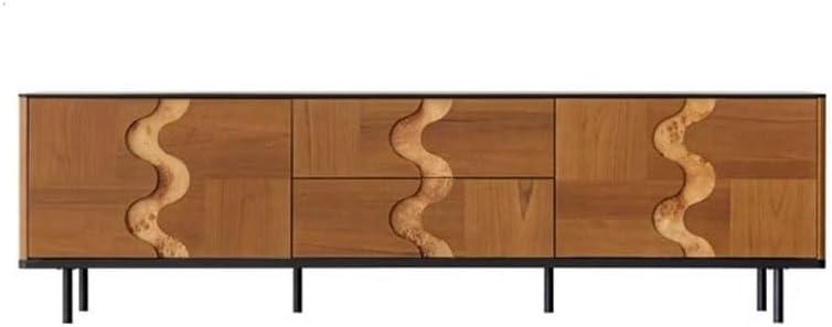 How We Enhanced Our Living Room with a Solid Wood Retro TV Stand