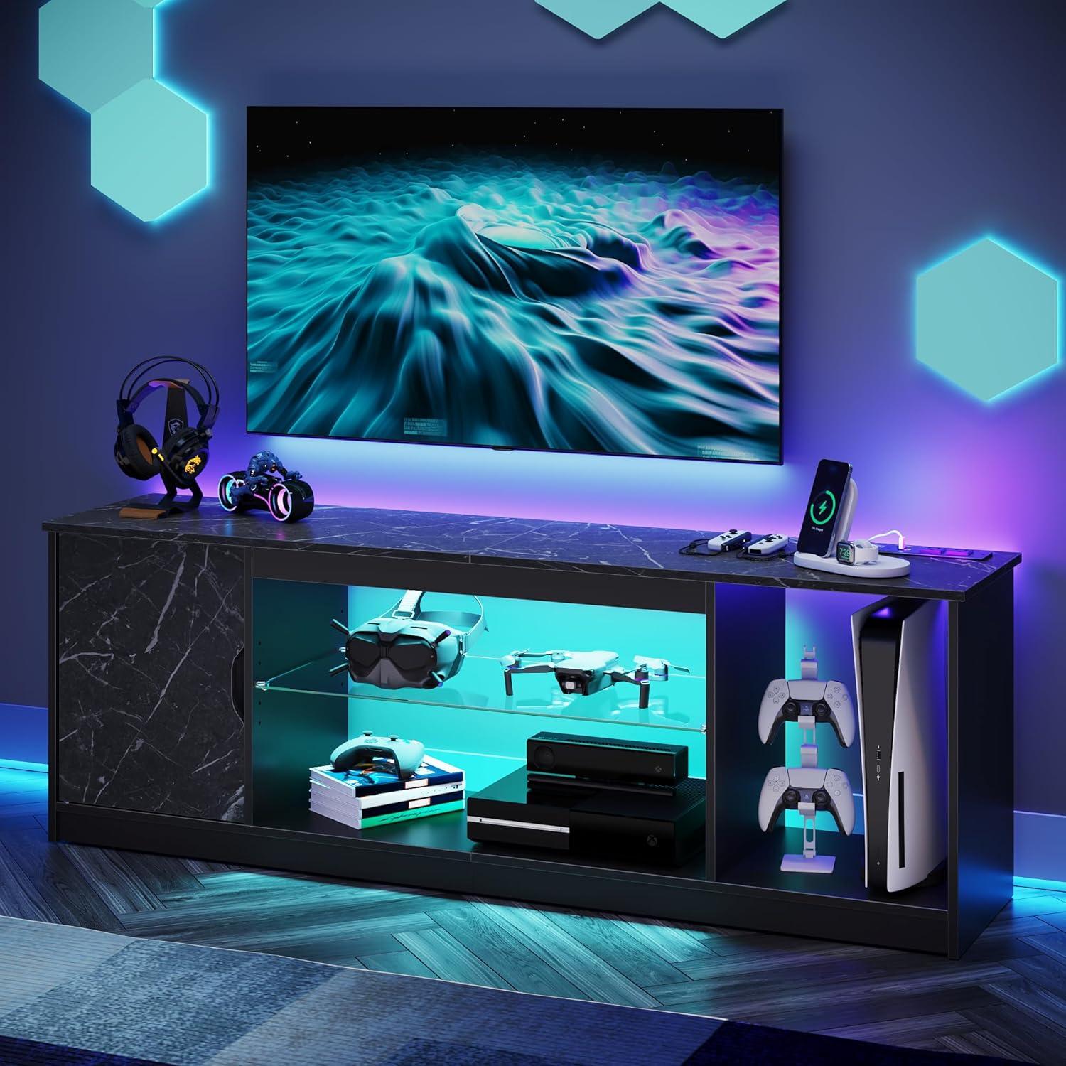 How We Customized Our Gaming Setup with the Bestier TV Stand How We Customized Our Gaming Setup with the Bestier TV Stand