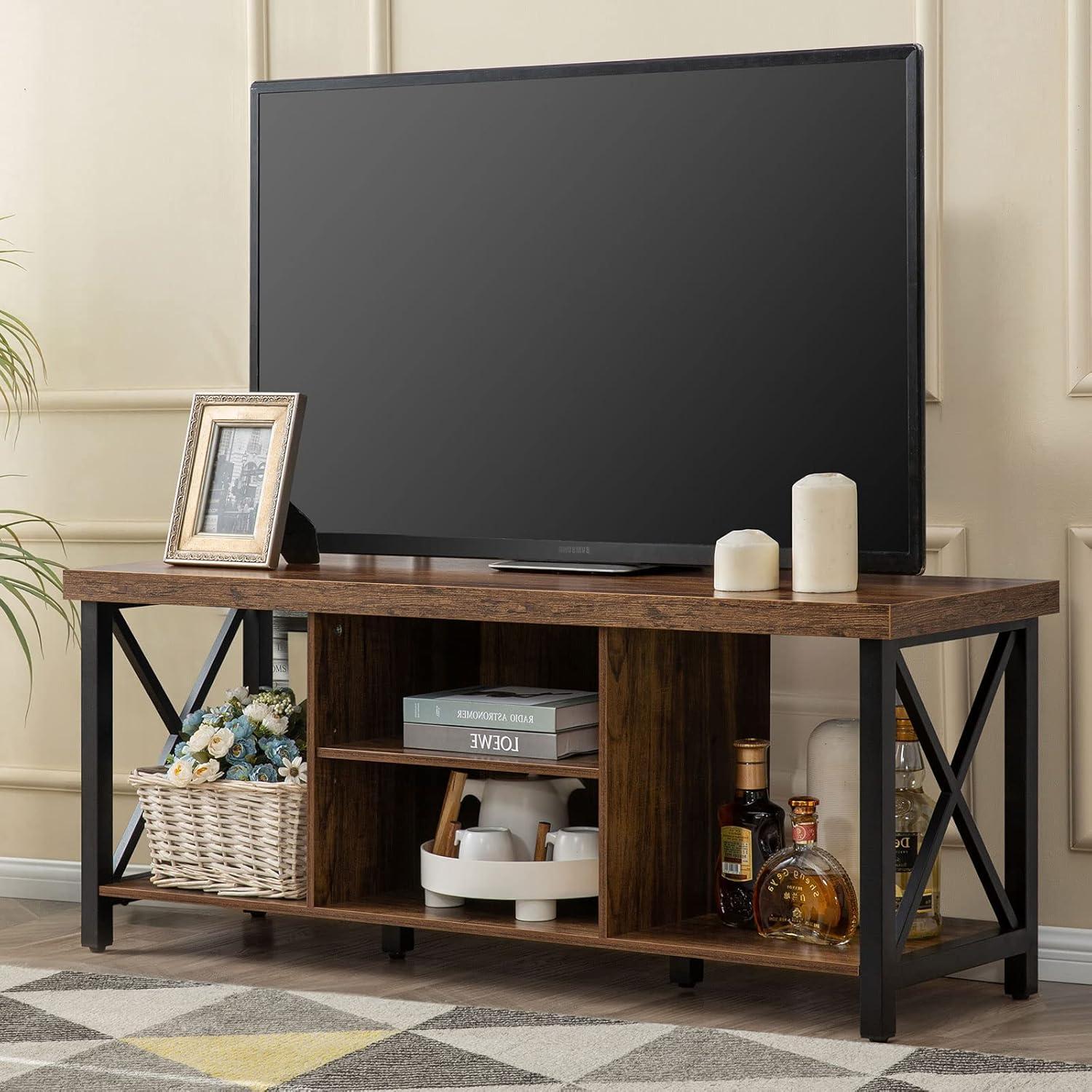 Our Honest Take on the GAZHOME Rustic Brown TV Stand